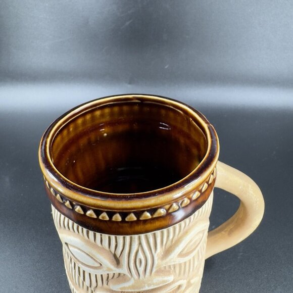 Paul Marshall PMP Tiki Mug Cup Hawaiian Ceramic Tiki Cup Made in Japan Vintage - Picture 7 of 13
